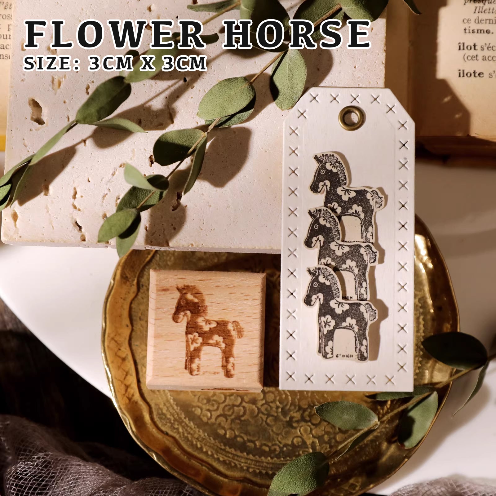 Cheeserabbit Studio: Animal Wonders Wooden Stamps