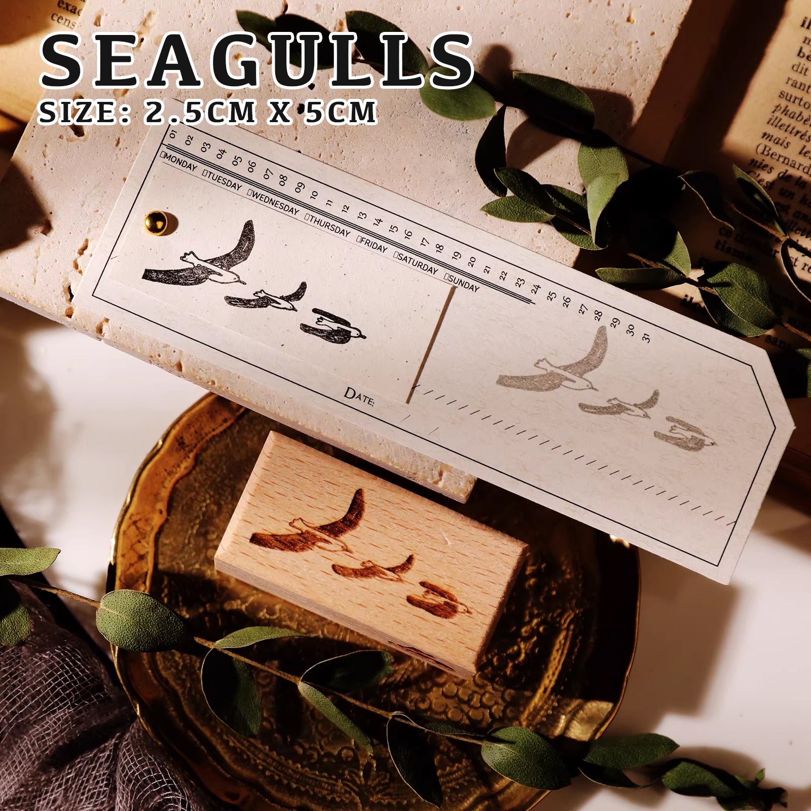 Cheeserabbit Studio: Animal Wonders Wooden Stamps