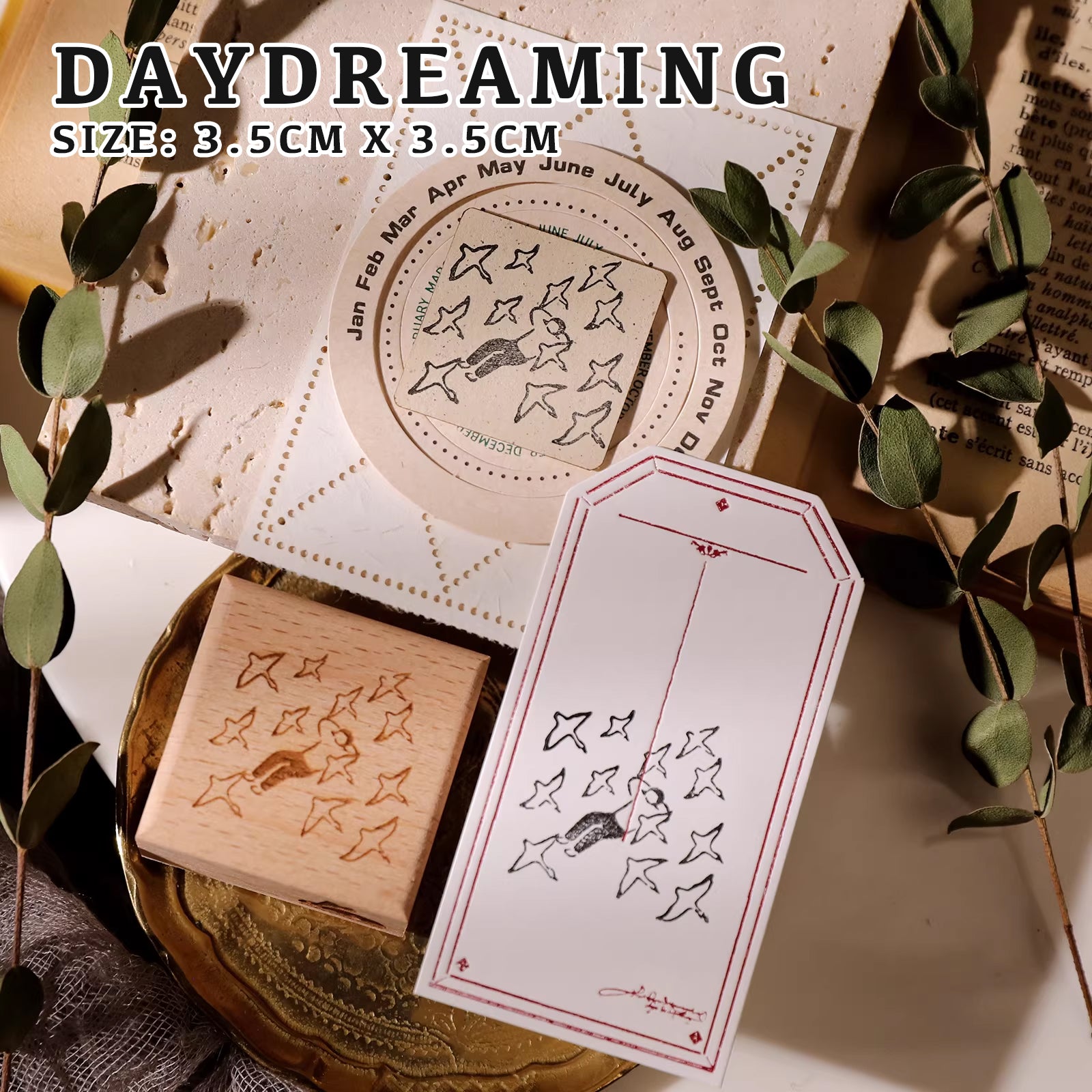 Cheeserabbit Studio: Animal Wonders Wooden Stamps