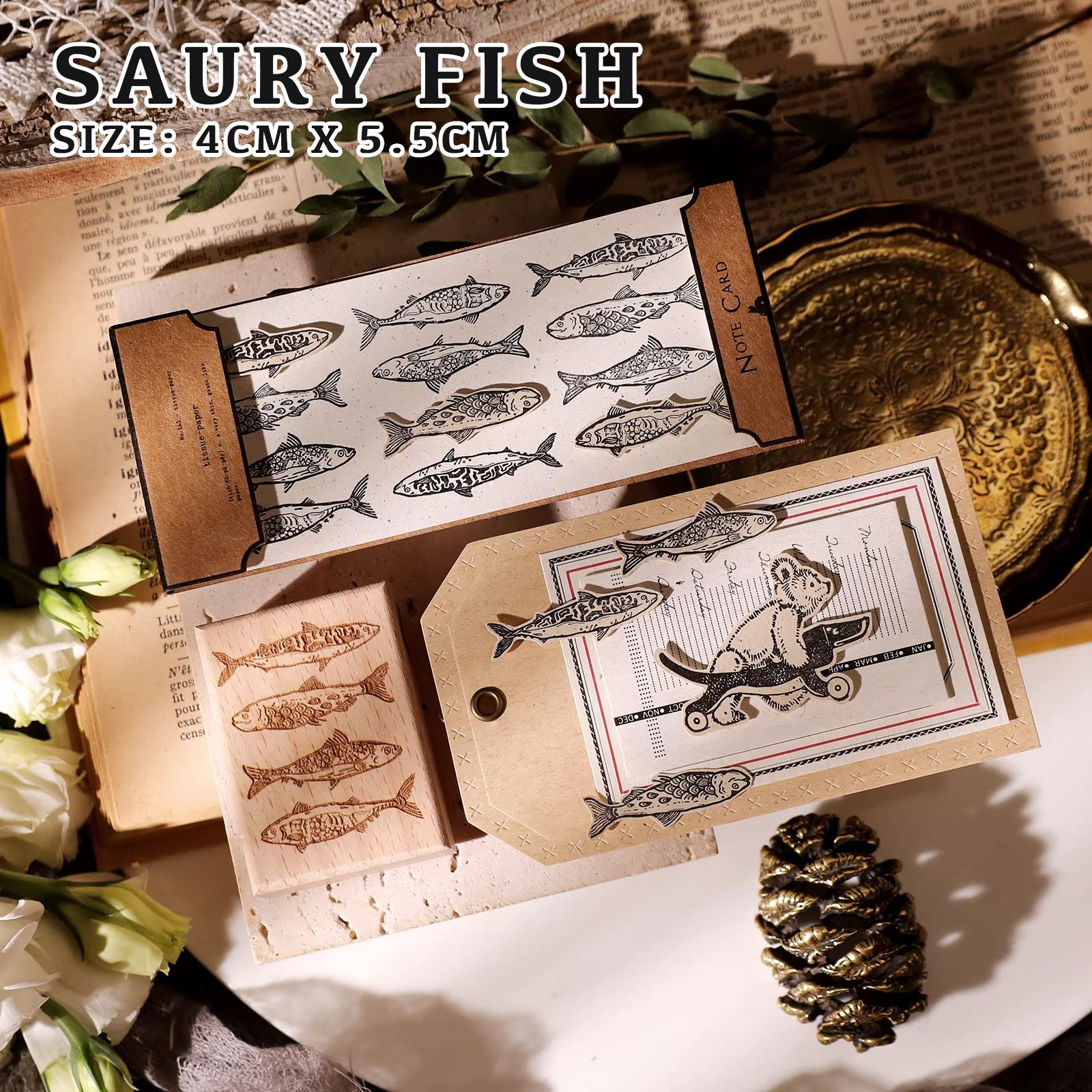 Cheeserabbit Studio: Animal Wonders Wooden Stamps