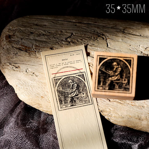 Cheeserabbit Studio: Bygone Days Wooden Stamps