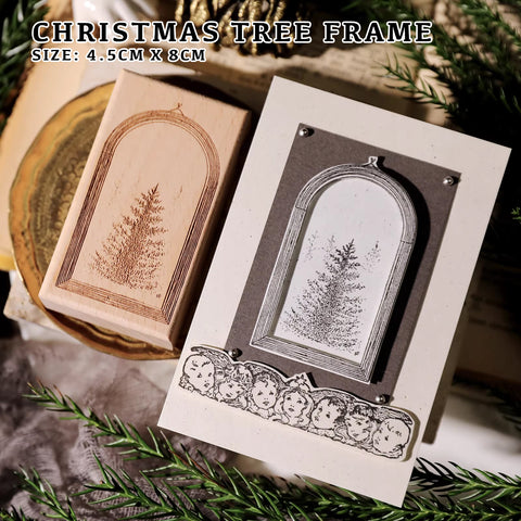 Cheeserabbit Studio: Christmas Wooden Stamps