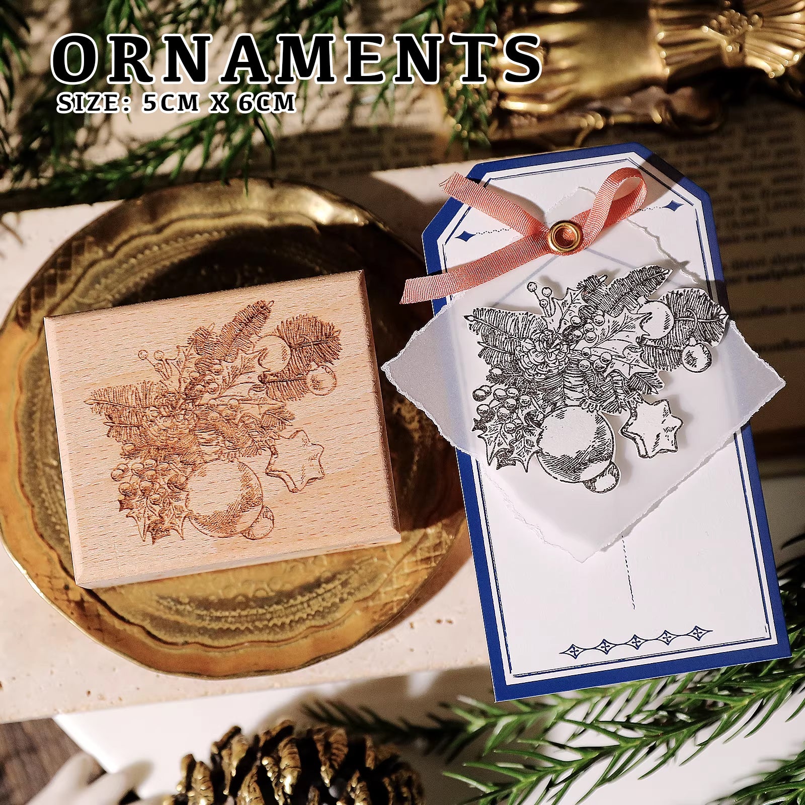 Christmas Rabbit Stamp Cheeserabbit Studio: Christmas Wooden Stamps – Papergame