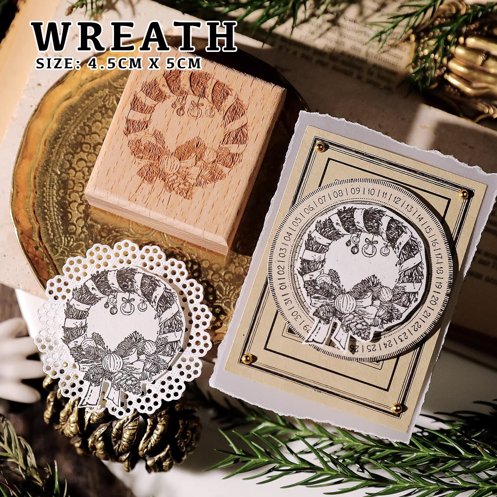 Christmas Rabbit Stamp Cheeserabbit Studio: Christmas Wooden Stamps – Papergame