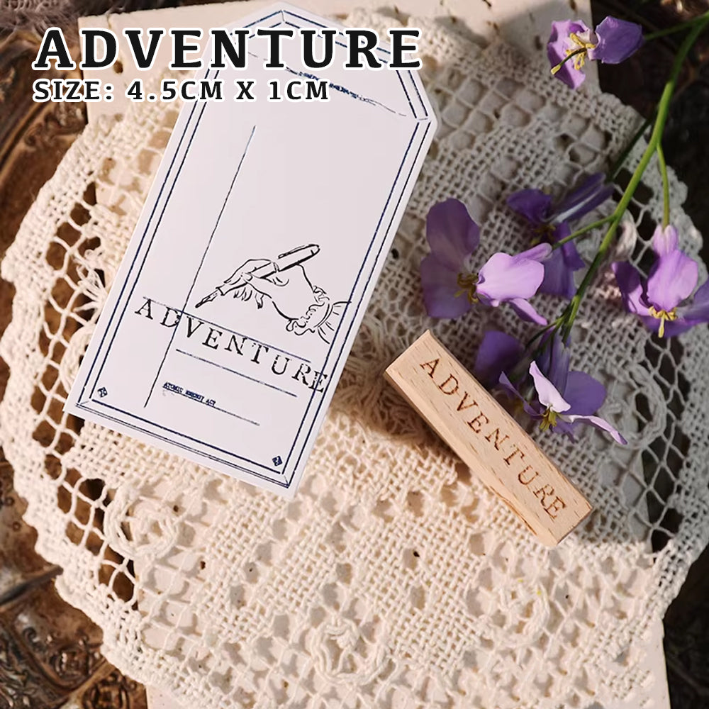 Cheeserabbit Studio: Old Timey Wooden Stamps