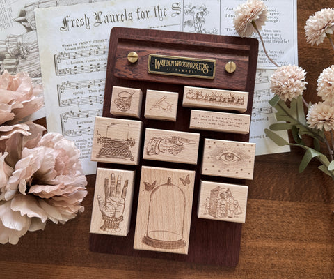 Cheeserabbit Studio: Old Timey Wooden Stamps