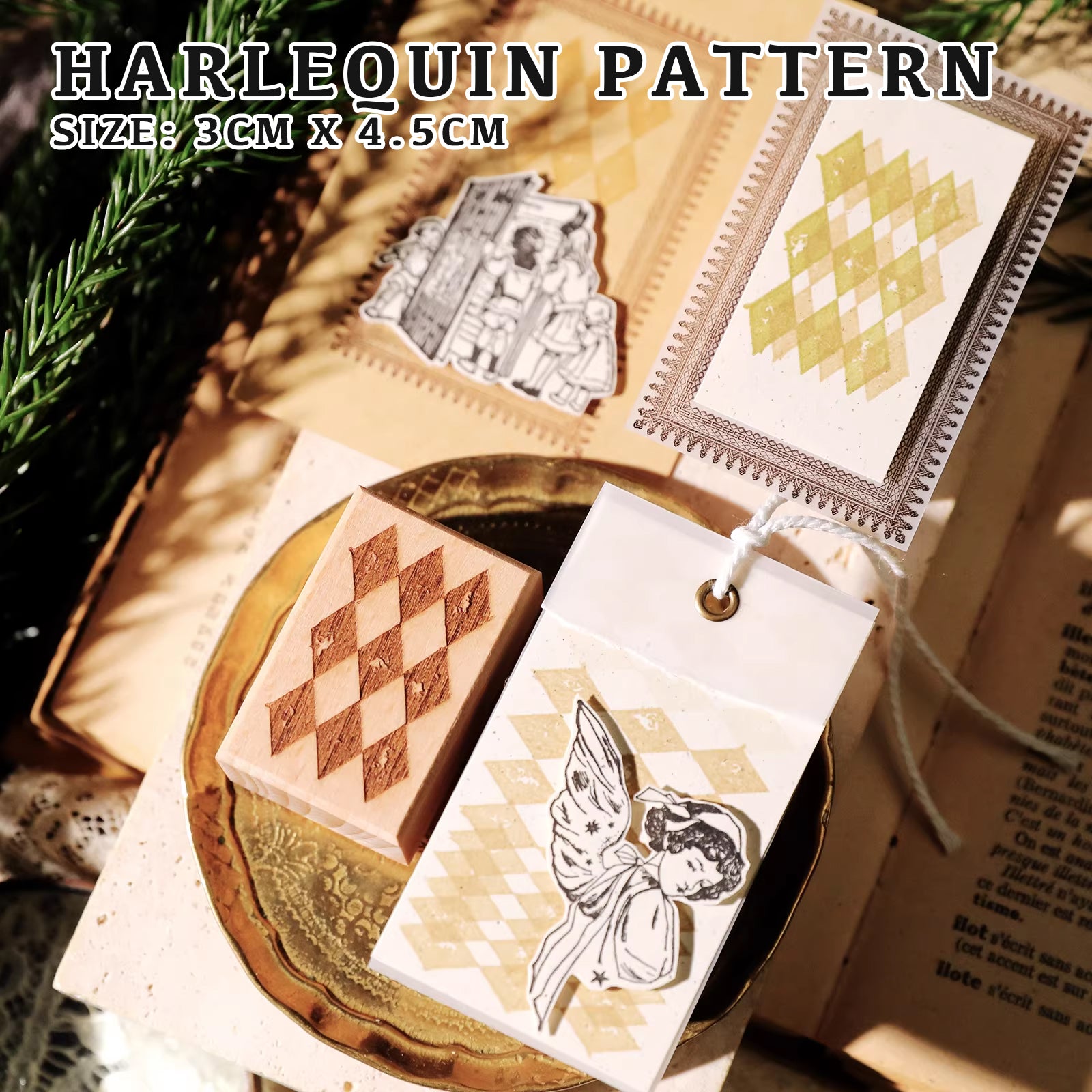 Cheeserabbit Studio: Ornate Frames Wooden Stamps