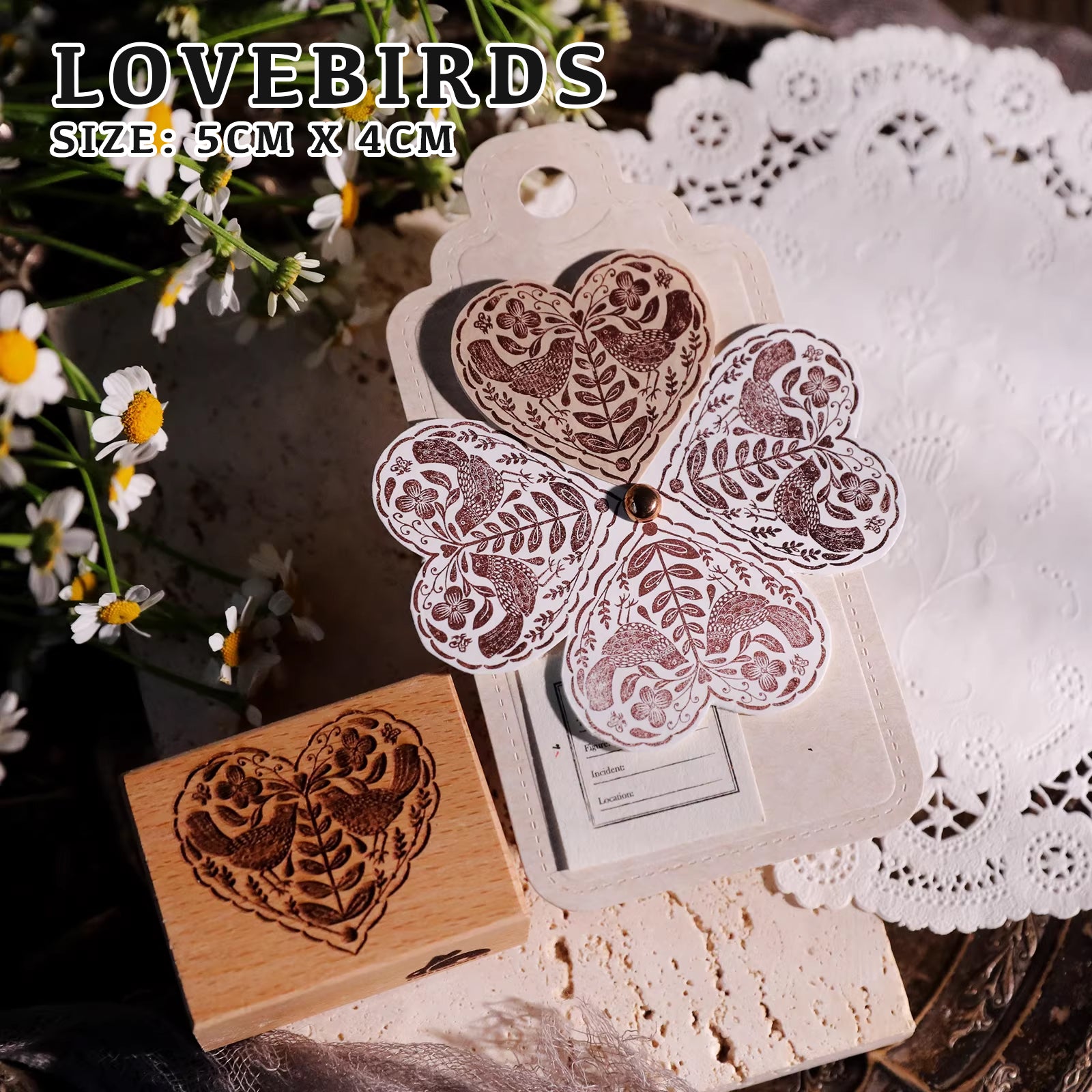 Cheeserabbit Studio: Ornate Frames Wooden Stamps