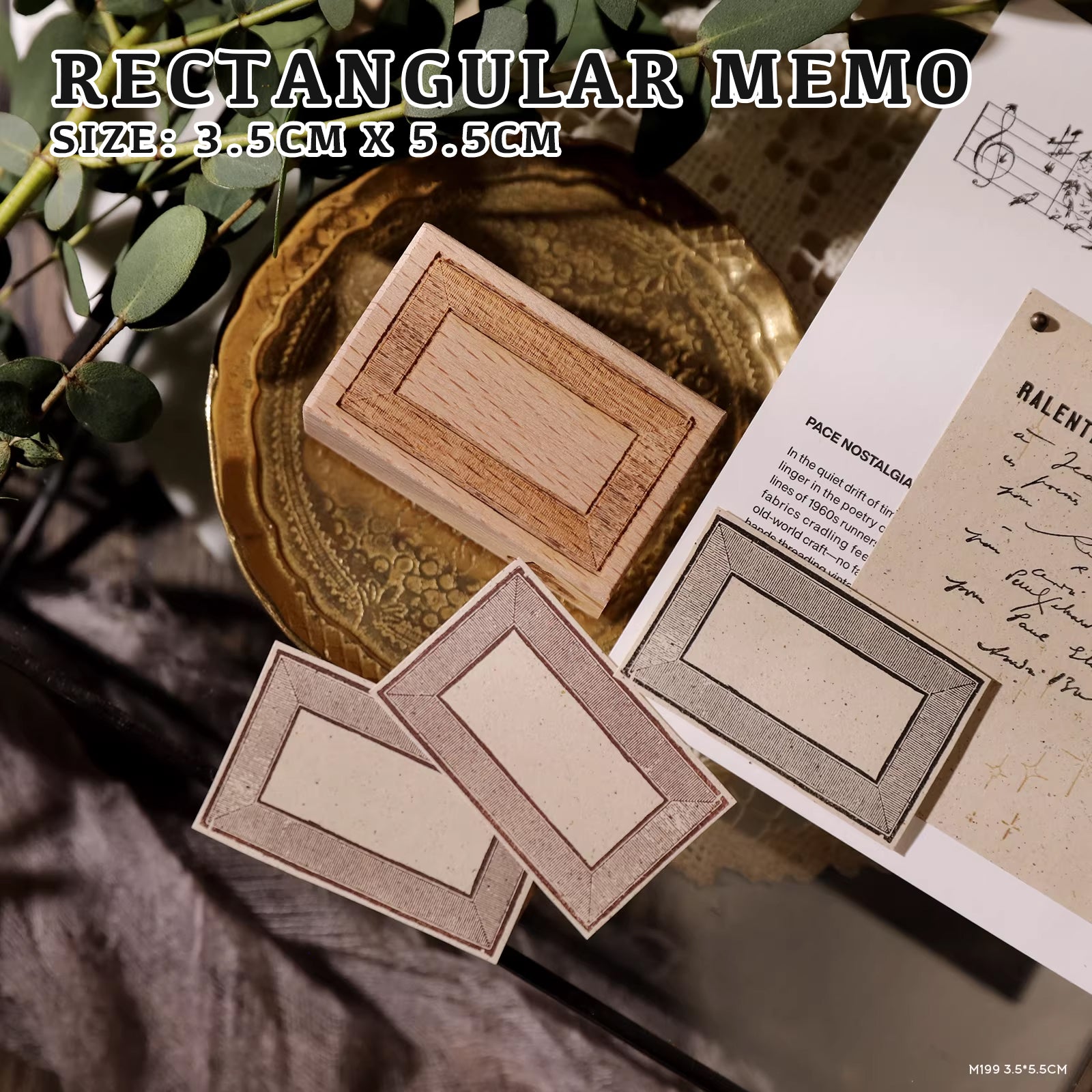 Cheeserabbit Studio: Ornate Frames Wooden Stamps