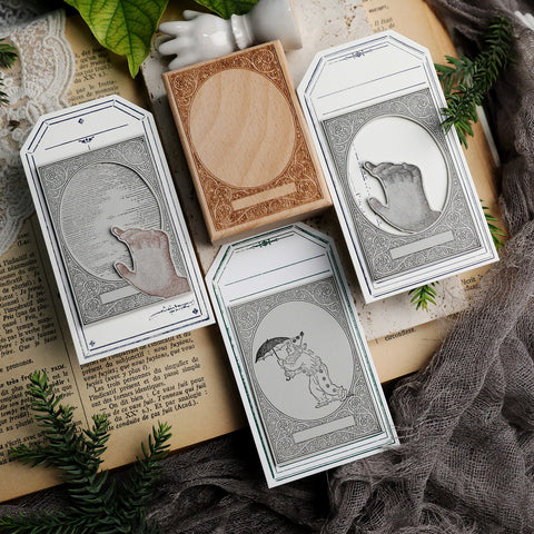 Cheeserabbit Studio: Whimsical Night Wooden Stamps