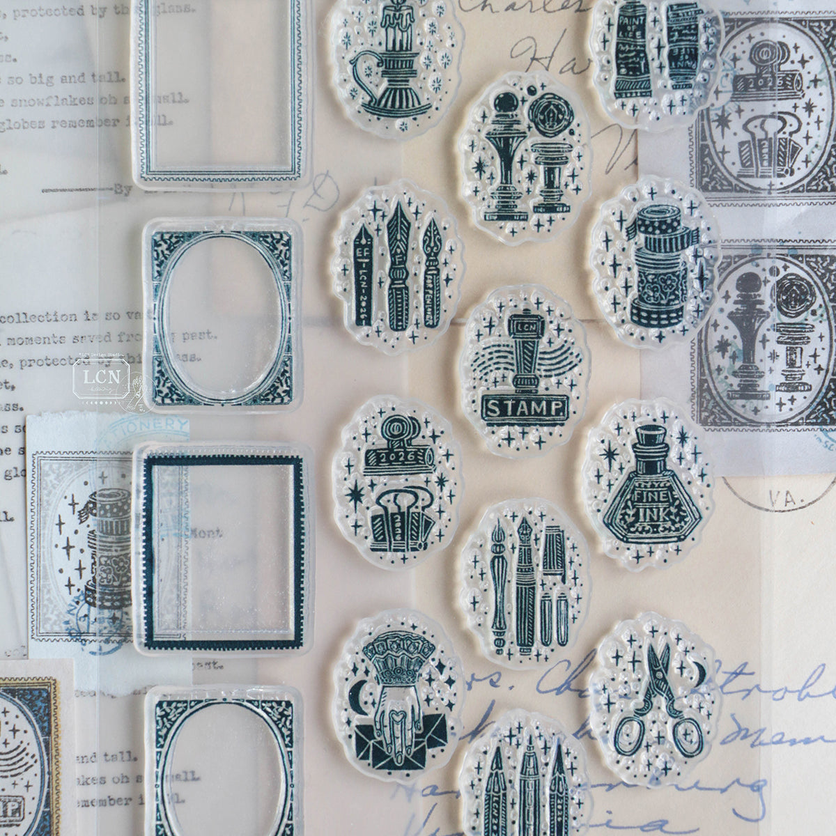 【PRE-ORDER】LCN Design Studio: Winter 2026 Clear Stamps