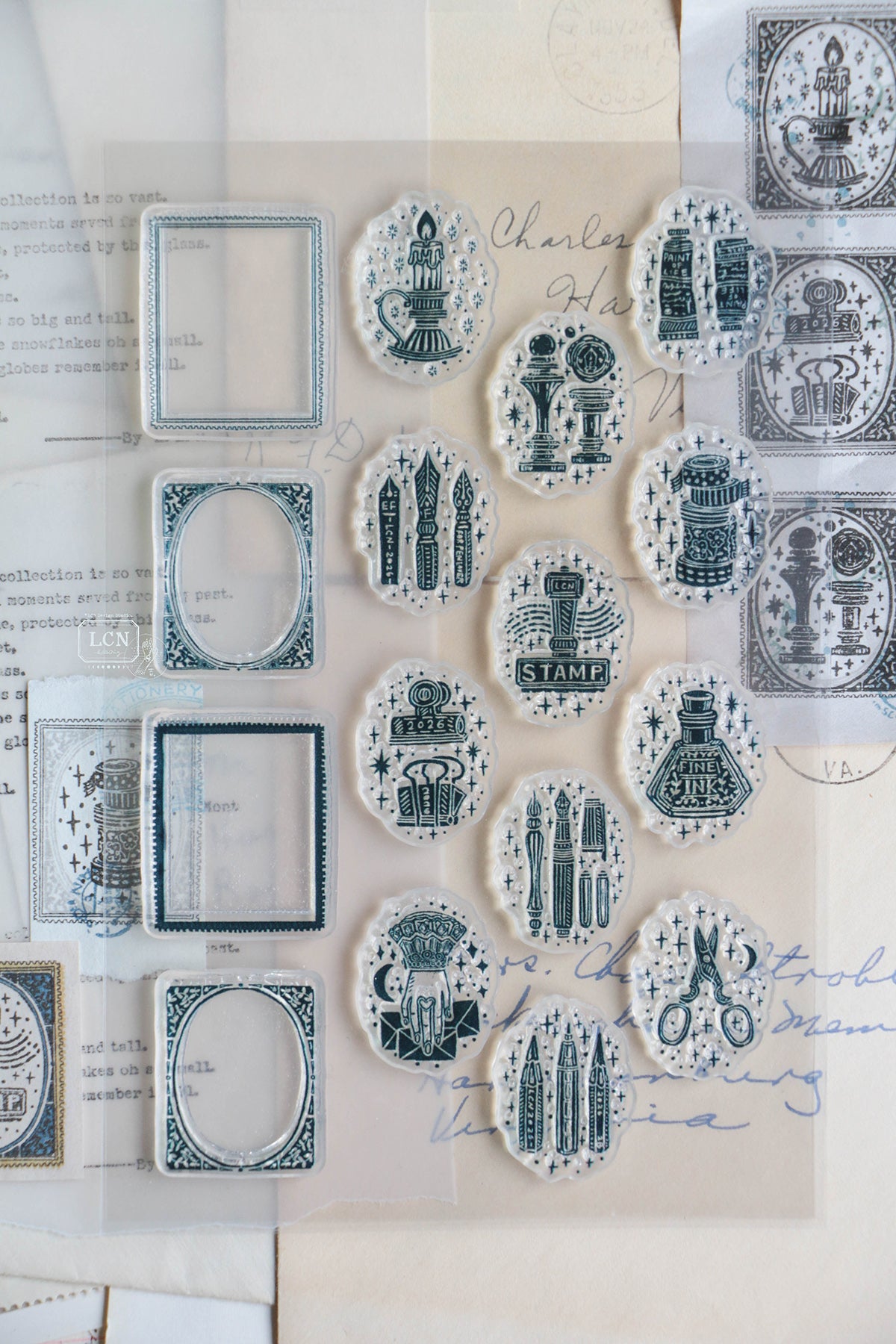 【PRE-ORDER】LCN Design Studio: Winter 2026 Clear Stamps