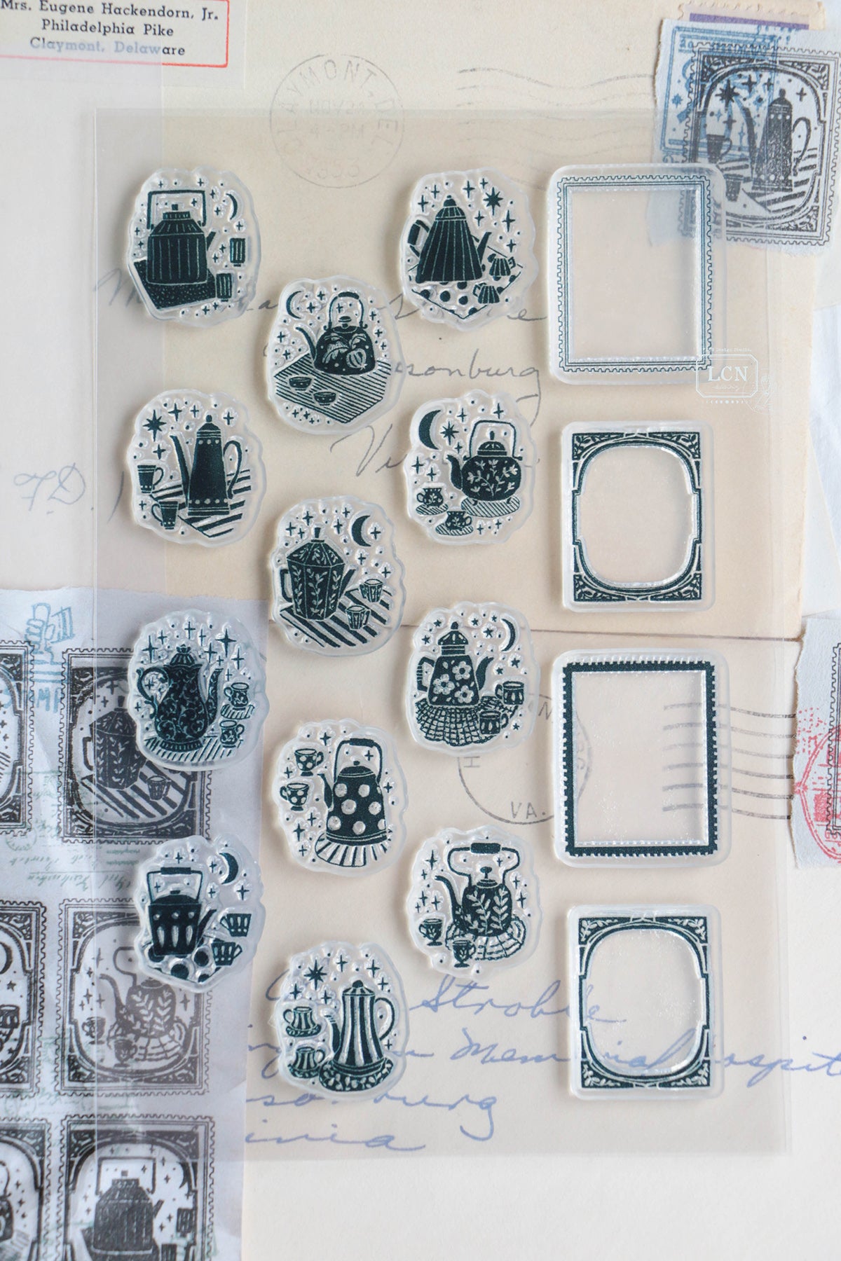 【PRE-ORDER】LCN Design Studio: Winter 2026 Clear Stamps