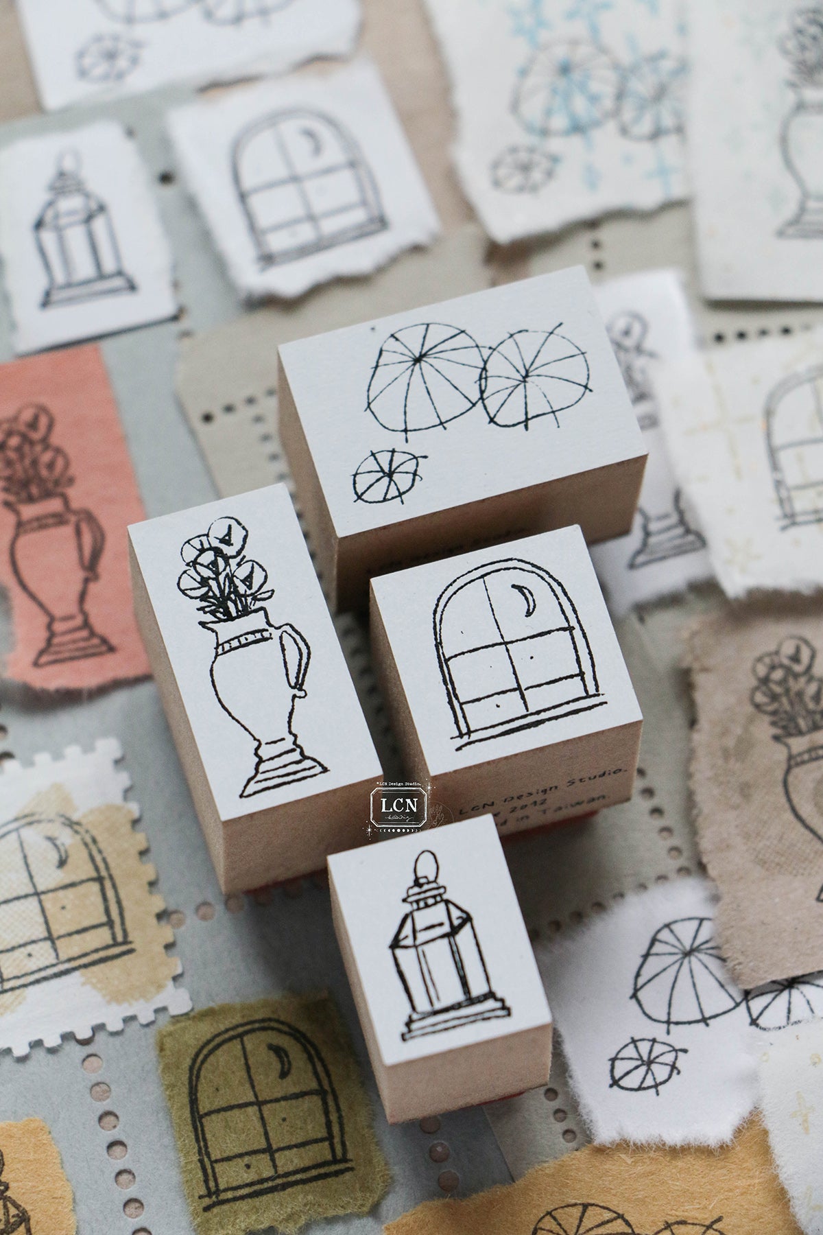 【PRE-ORDER】LCN Design Studio: Fall 2026 Rubber Stamps