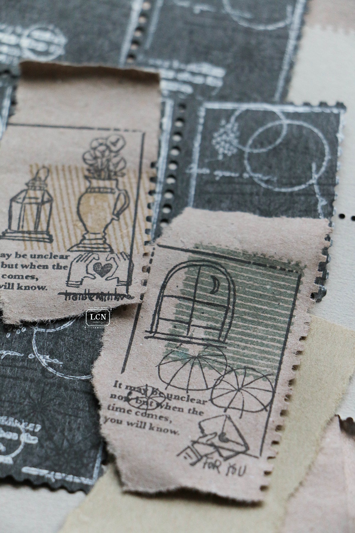 【PRE-ORDER】LCN Design Studio: Fall 2026 Rubber Stamps