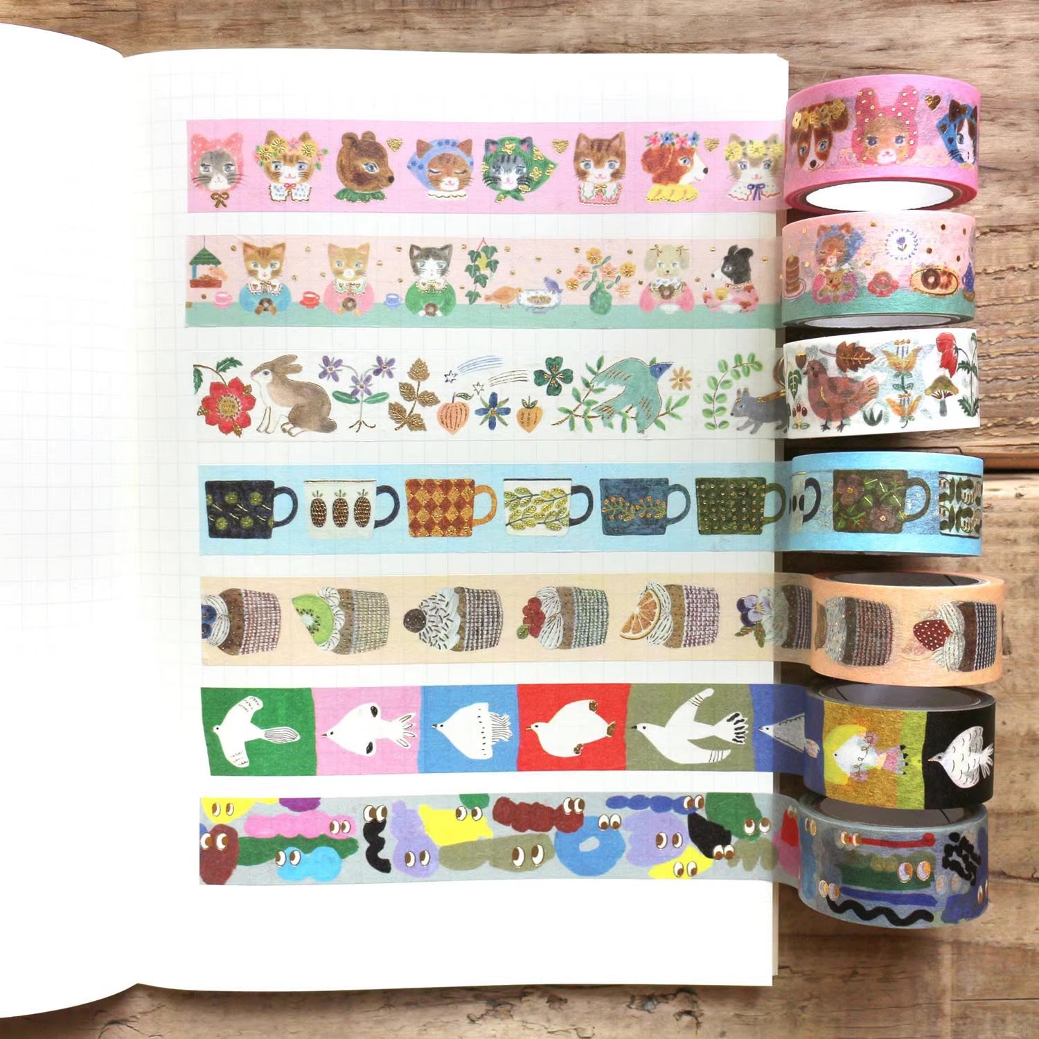 Cozyca Products 2025 Washi Tapes