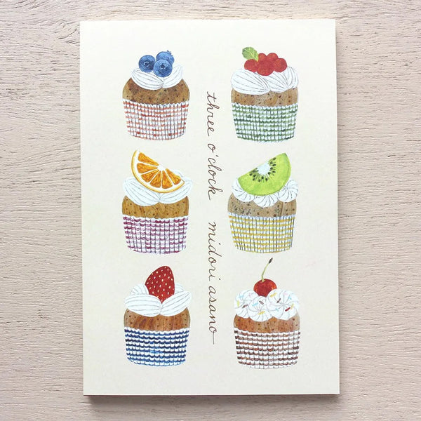 Cozyca Postcards Booklet: Three O'Clock