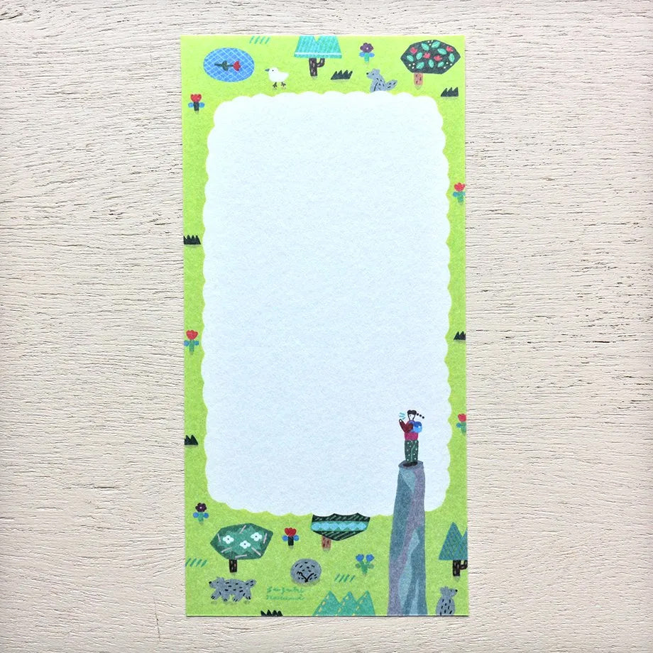 Cozyca Ippitsusen Memo Pad: Animal Life