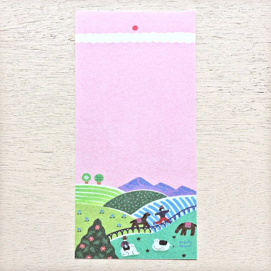 Cozyca Ippitsusen Memo Pad: Animal Life