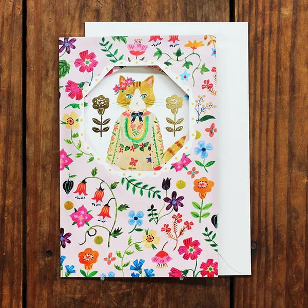 Cozyca Birthday Card: Botanical Garden
