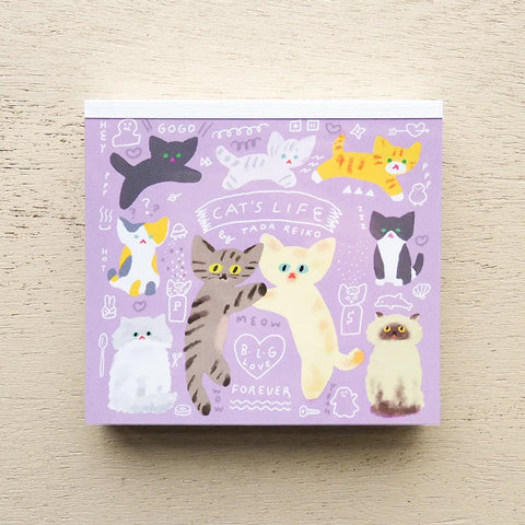 Cozyca Memo Block: Cat's Life
