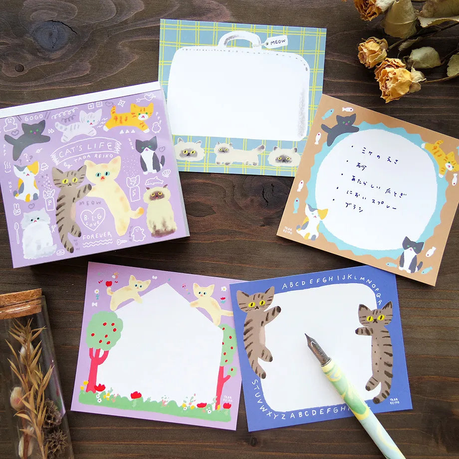 Cozyca Memo Block: Cat's Life
