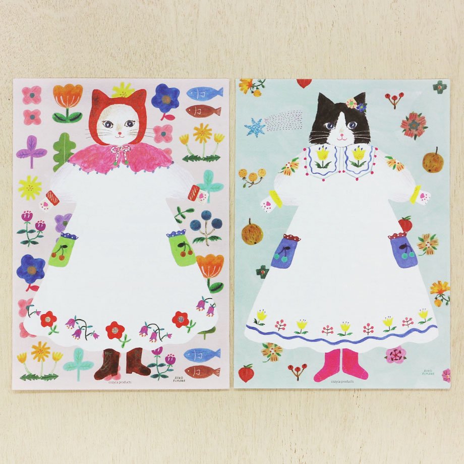 Cozyca Letter Set: Cat and Onepiece