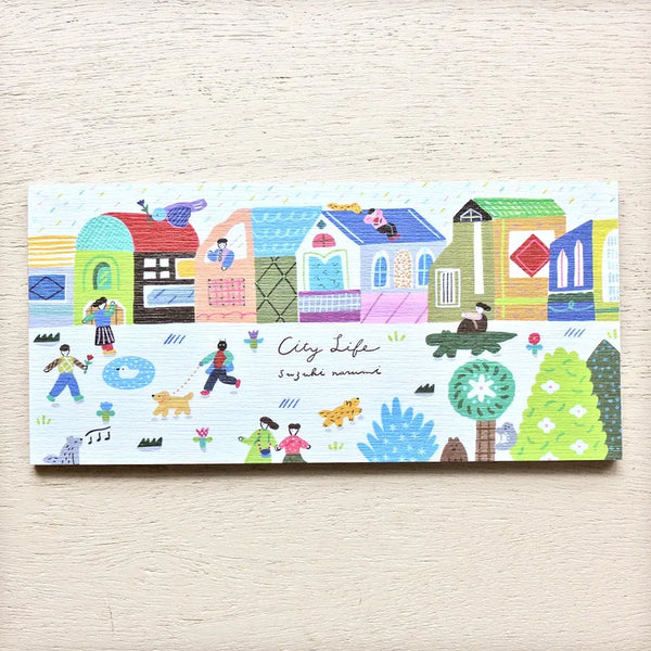 Cozyca Ippitsusen Memo Pad: City Life