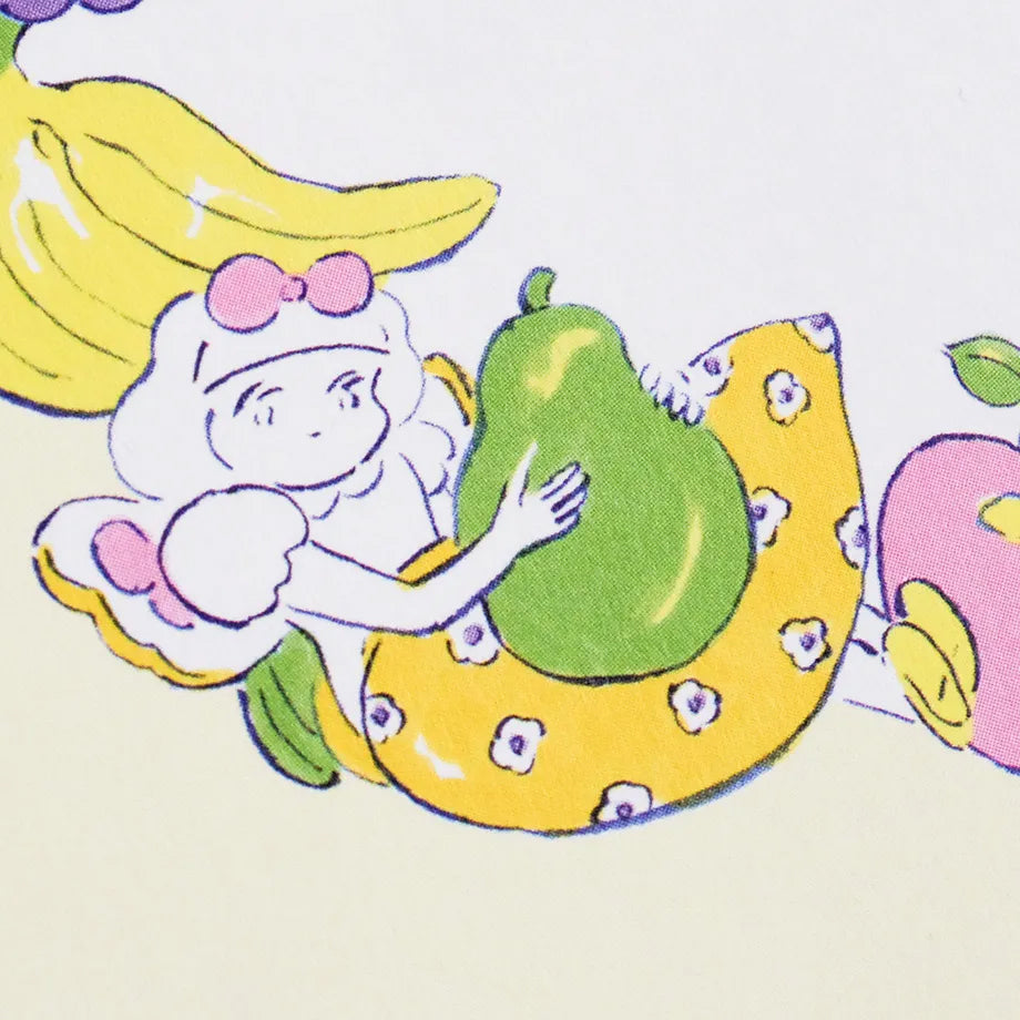 Cozyca Memo Block: Everyone Carrying Fruits