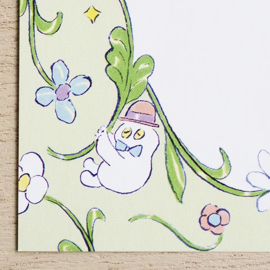 Cozyca Memo Block: Everyone Riding on the Spring Breeze