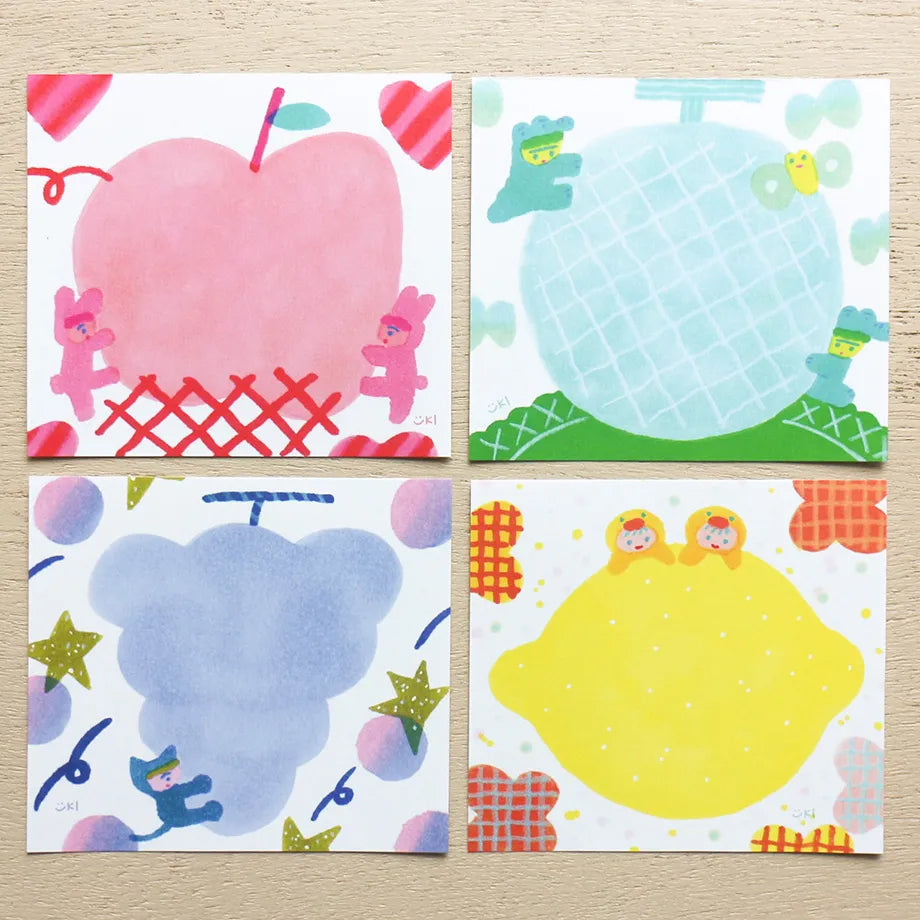 Cozyca Memo Block: Fruits