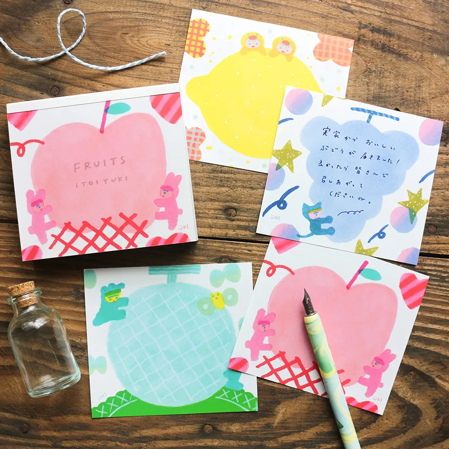 Cozyca Memo Block: Fruits