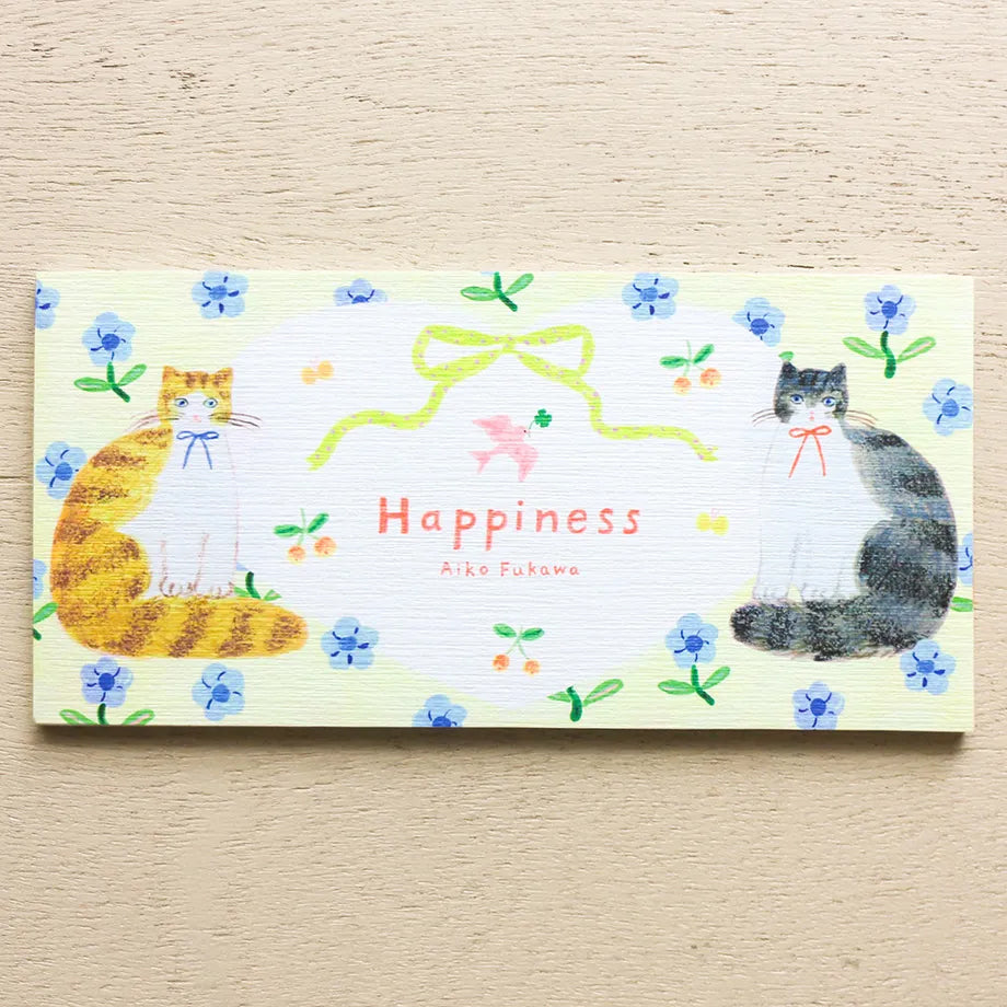 Cozyca Ippitsusen Memo Pad: Happiness