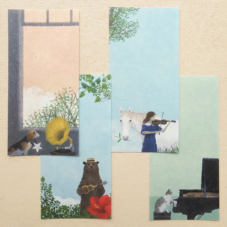 Cozyca Ippitsusen Memo Pad: Singing