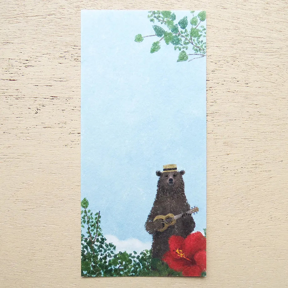 Cozyca Ippitsusen Memo Pad: Singing