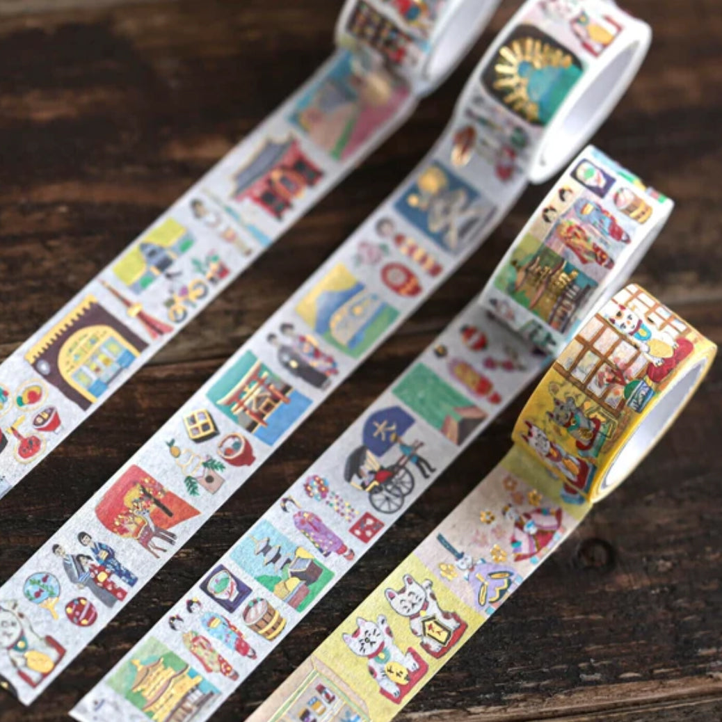 Cozyca Washi Tape: Japan Travel Series