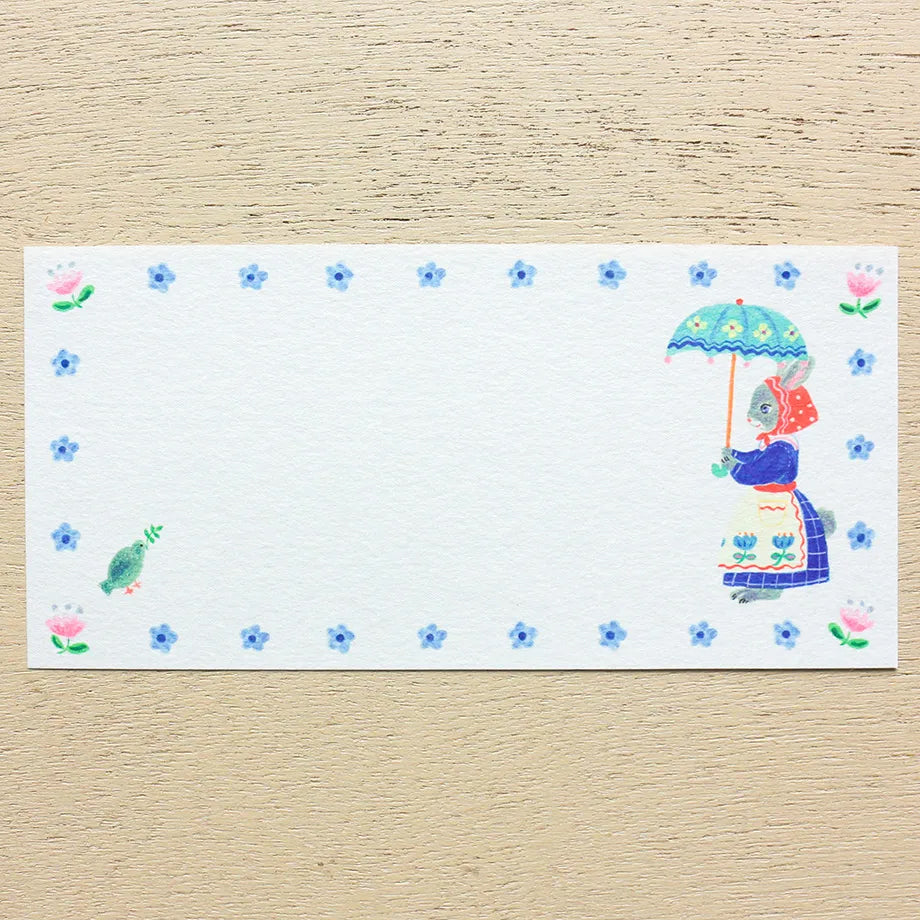 Cozyca Ippitsusen Memo Pad: Jardin