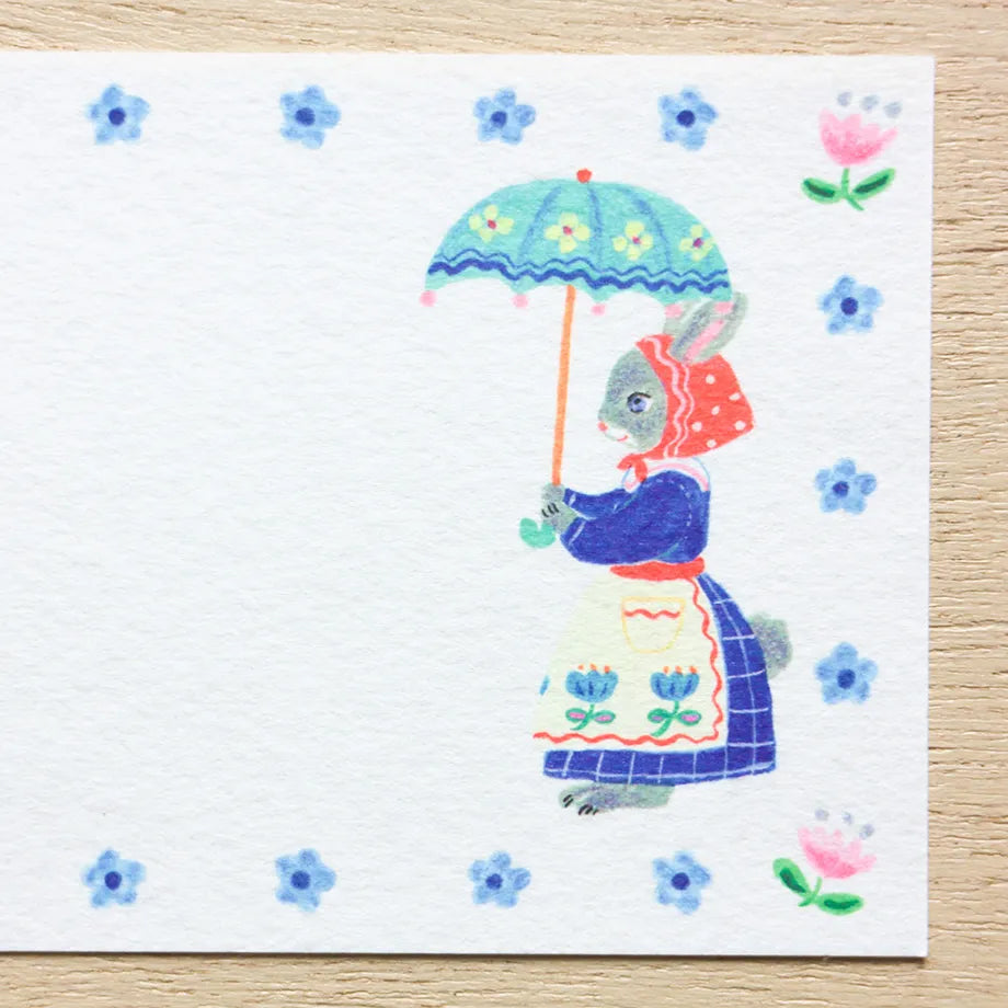 Cozyca Ippitsusen Memo Pad: Jardin