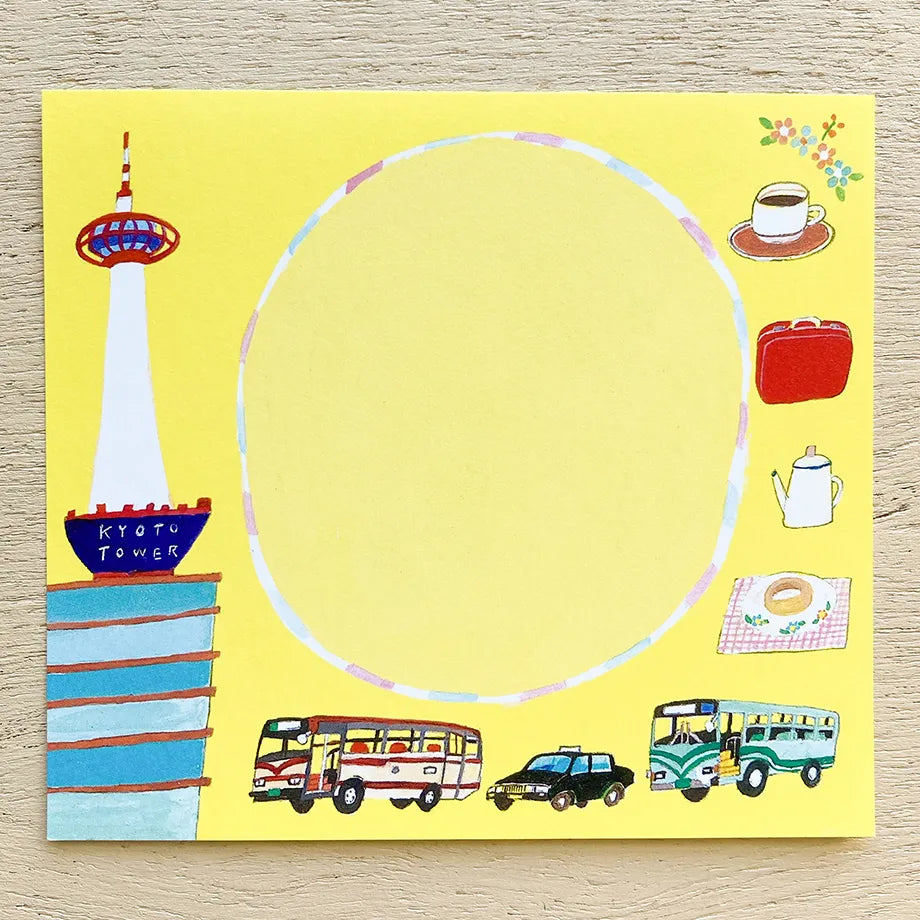 Cozyca Memo Block: Kyoto