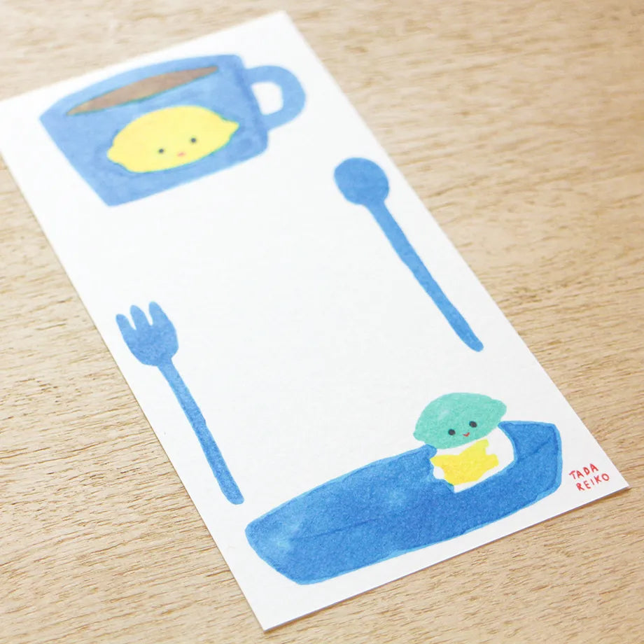 Cozyca Ippitsusen Memo Pad: Lemon and Lime's Everyday