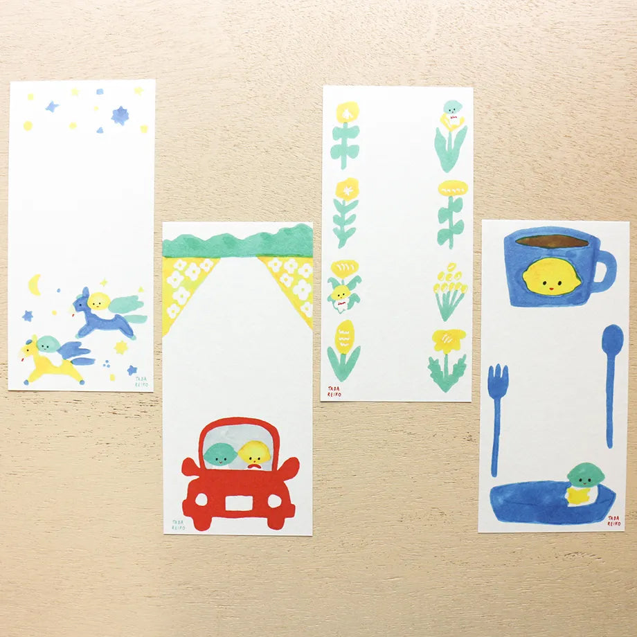 Cozyca Ippitsusen Memo Pad: Lemon and Lime's Everyday