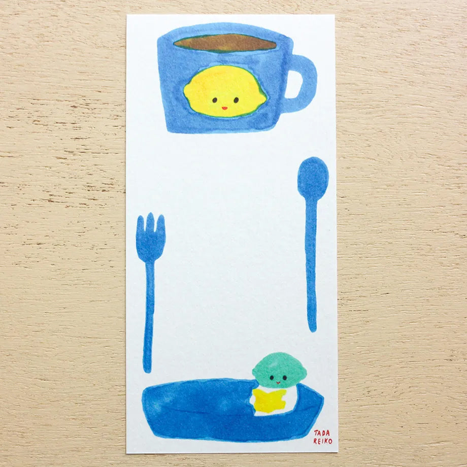 Cozyca Ippitsusen Memo Pad: Lemon and Lime's Everyday