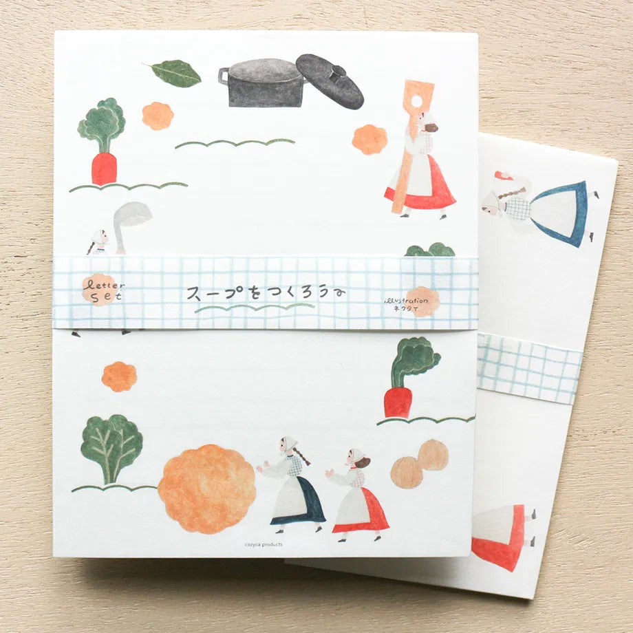 Cozyca Letter Set: Let's Make Soup