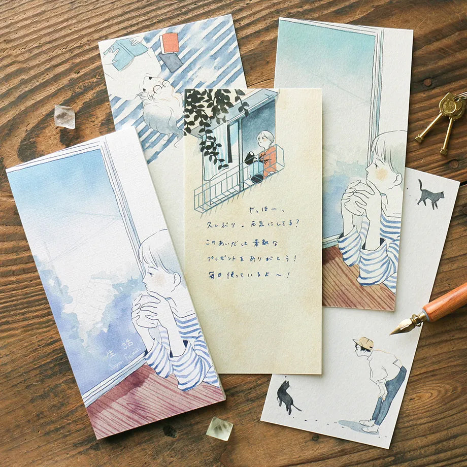 Cozyca Ippitsusen Memo Pad: Life