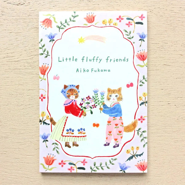 Cozyca Postcards Booklet: Little Fluffy Friends