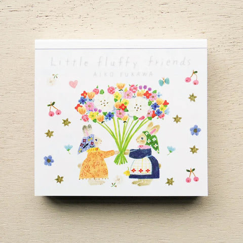 Cozyca Memo Block: Little Fluffy Friends