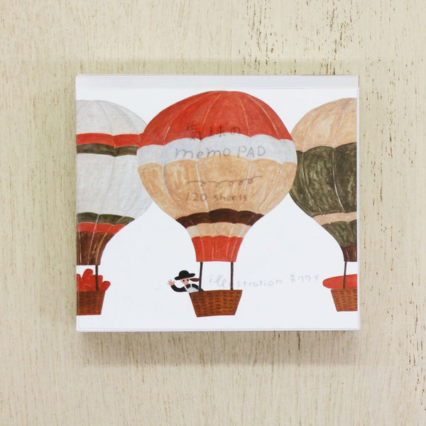 Cozyca Memo Block: Hot Air Balloon