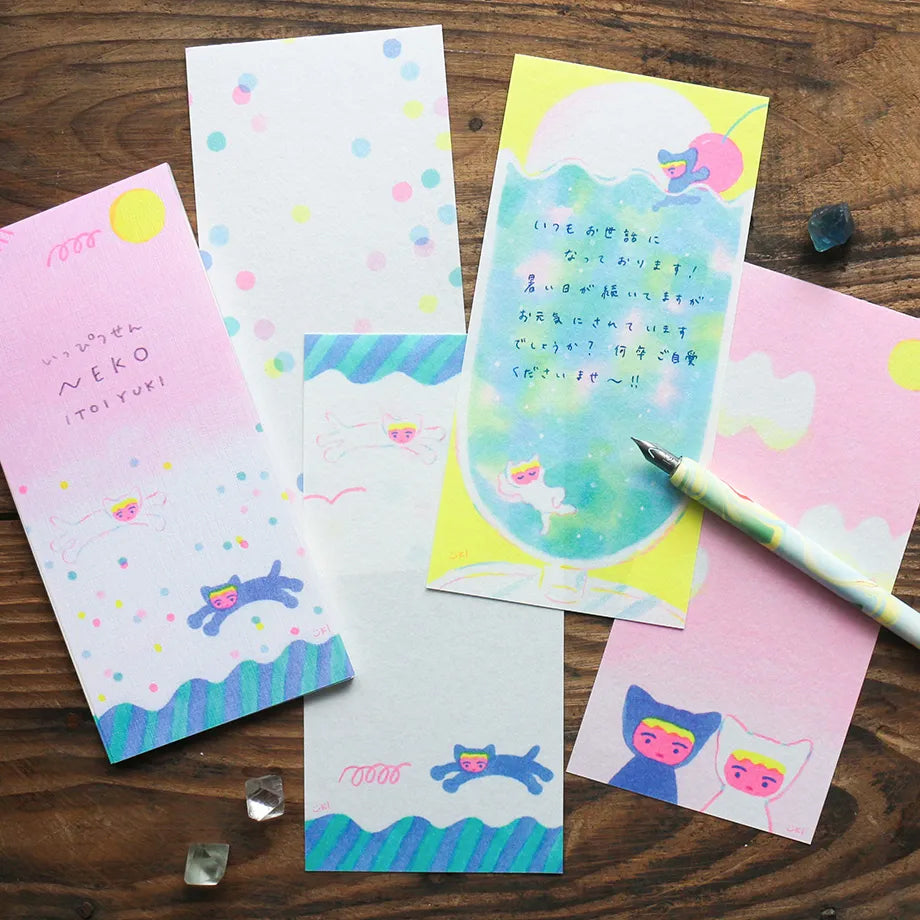 Cozyca Ippitsusen Memo Pad: Neko