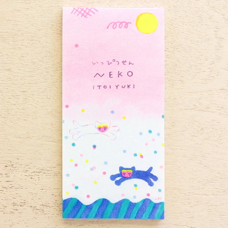 Cozyca Ippitsusen Memo Pad: Neko