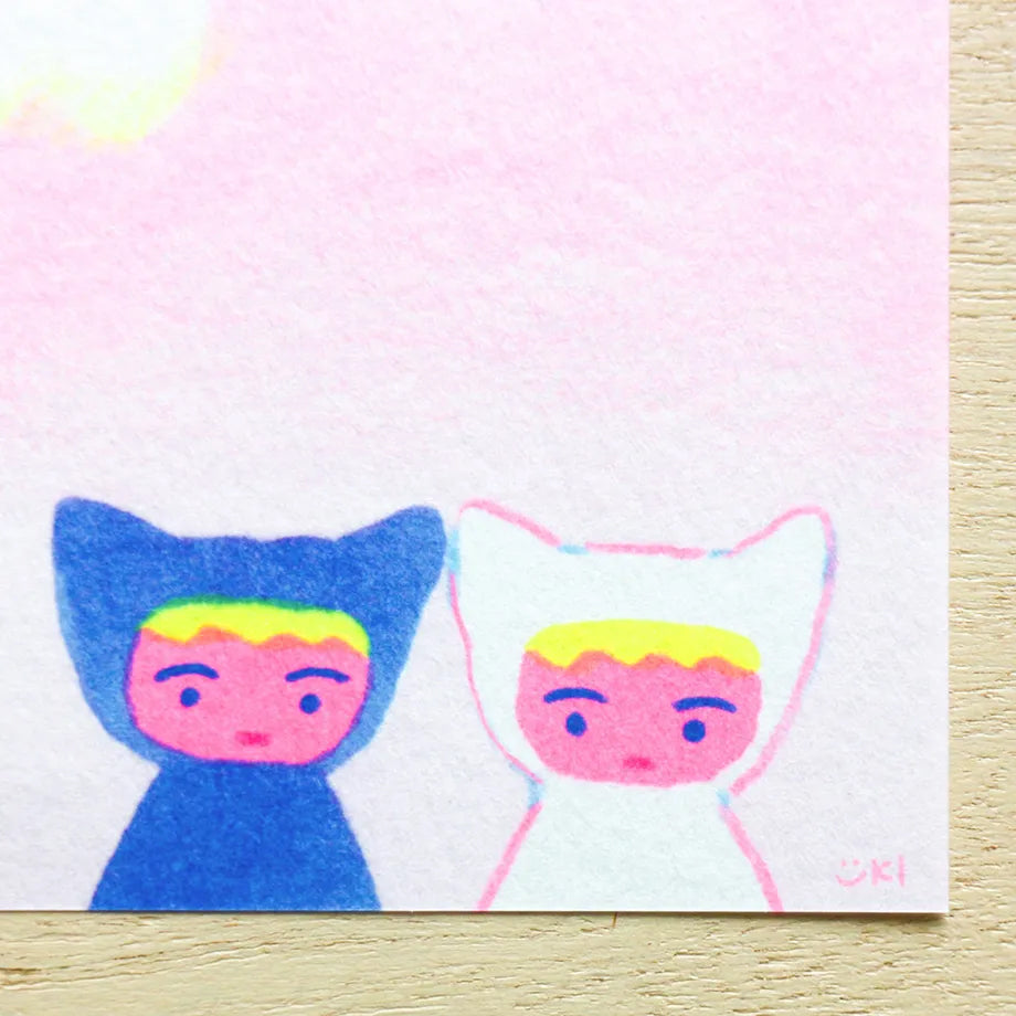 Cozyca Ippitsusen Memo Pad: Neko